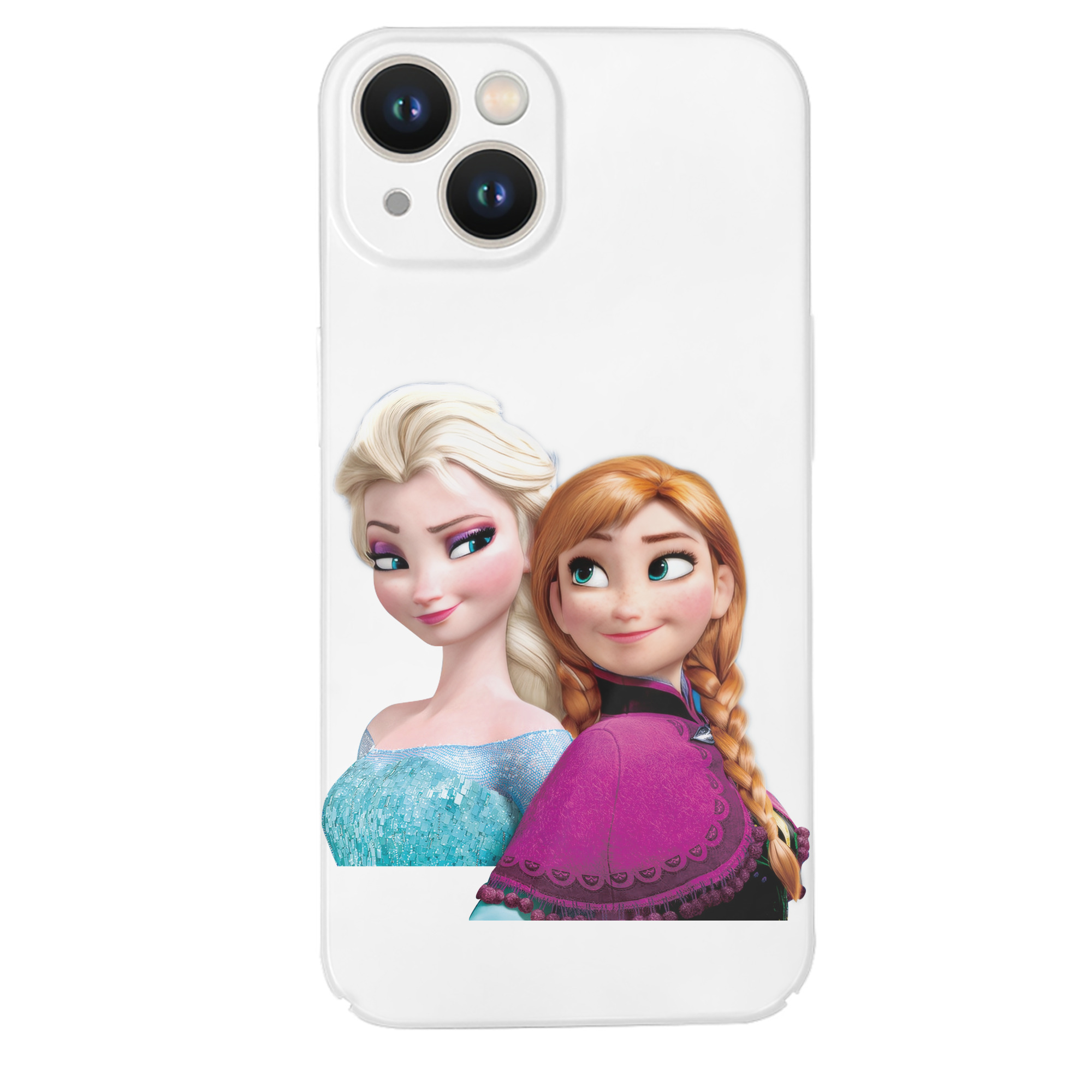 （画像用） アナと雪の女王 アンナ エルサ Frozen Anna Elsa 【iPhone 14シリーズ対応】ハードケース